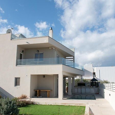 Villa Constantino With Heated Pool Kato Gouves Bagian luar foto
