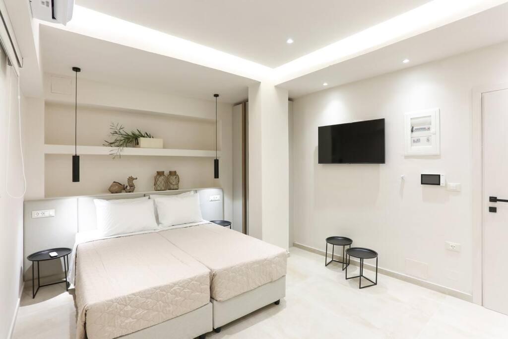 Villa Constantino With Heated Pool Kato Gouves Bagian luar foto